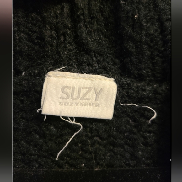 Suzy Shier chunky knit acrylic sweater XL - Picture 4 of 5